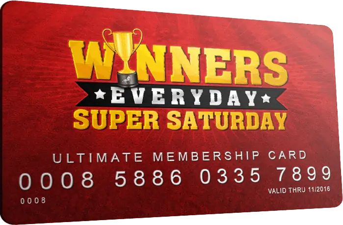 WE - Super Saturday - Members Card